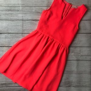 Everly | Skater Hot Pink Dress